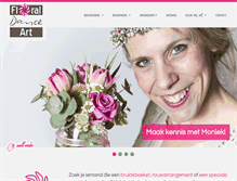 Tablet Screenshot of floraldanceart.nl